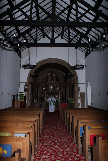 St Lawrence, Barlow interior - 10