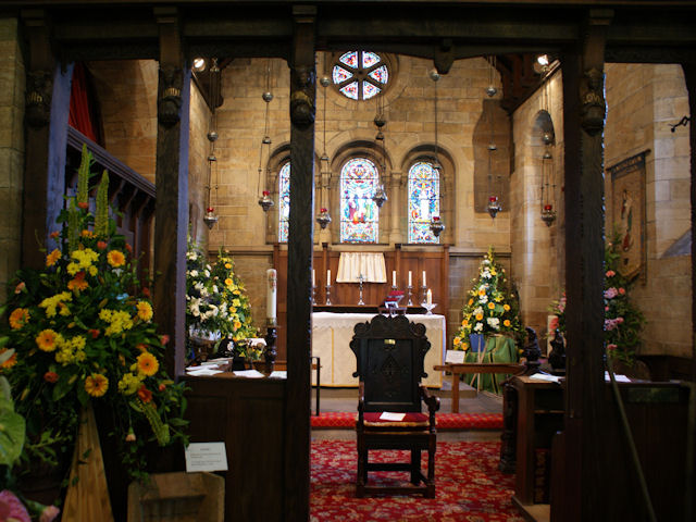 St Lawrence, Barlow interior - 7