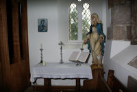 Lady's Quire Side Chapel Altar St. Lawrence Barlow